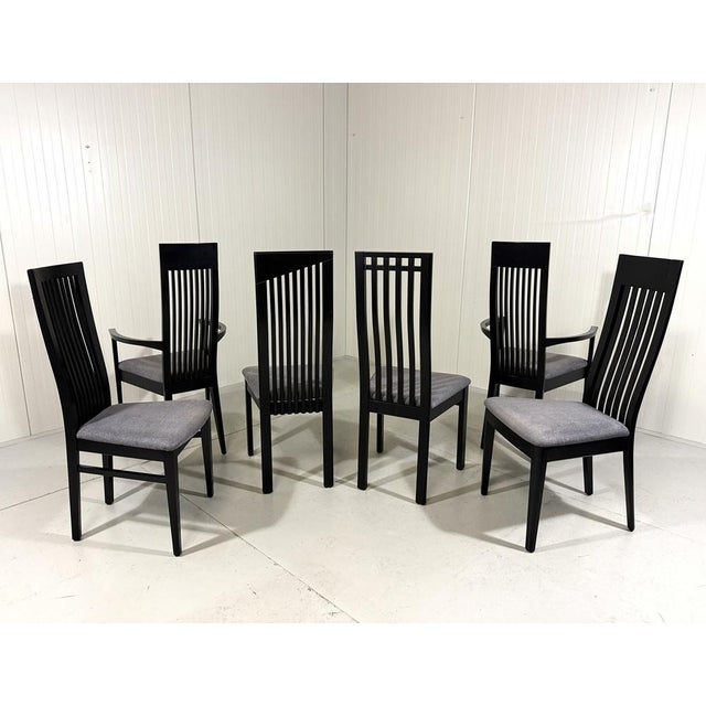 Chairs by Bandelow for Tonon, 1980s, Set of 6 For Sale - Image 6 of 18