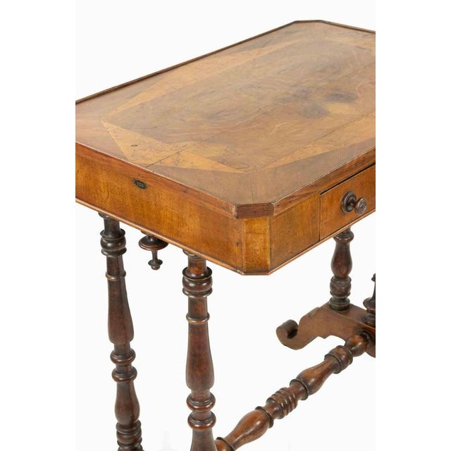Walnut Side Table, Italy, 19th Century For Sale - Image 3 of 11
