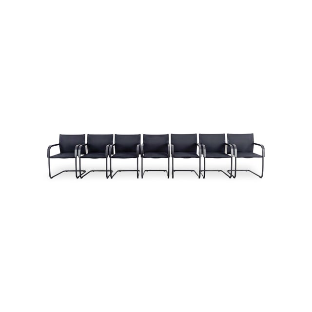 Vintage AC3 Cantilever Chairs by Antonio Citterio for Vitra, Set of 7 For Sale - Image 12 of 12
