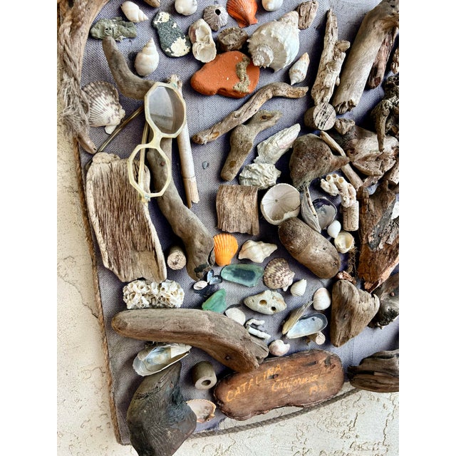 Vintage Outsider Beach Art Assemblage For Sale In Palm Springs - Image 6 of 7