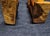 Set of 3, Mid 20th Century African Primitive Wood Carvings For Sale - Image 4 of 8