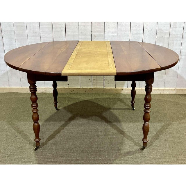 Louis Philippe Table in Cherrywood, 19th Century For Sale - Image 11 of 13