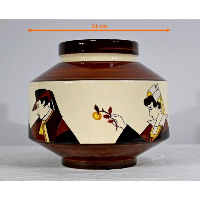 Earthenware Jar from Maison de la Hubaudière-Bousquet, 1920s For Sale - Image 14 of 18