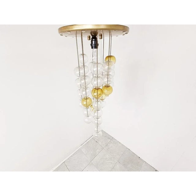 Tulipan Ceiling Light from Kalmar, 1960s, in Good conditions. Designed 1960 to 1969 This piece is attributed to the...