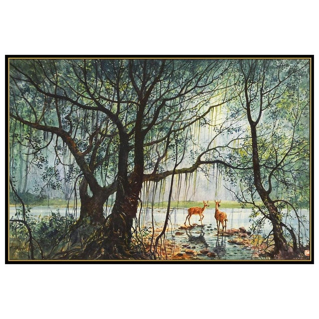 Realism 1980s Young Mates, Yan-Kang Qian For Sale - Image 3 of 6