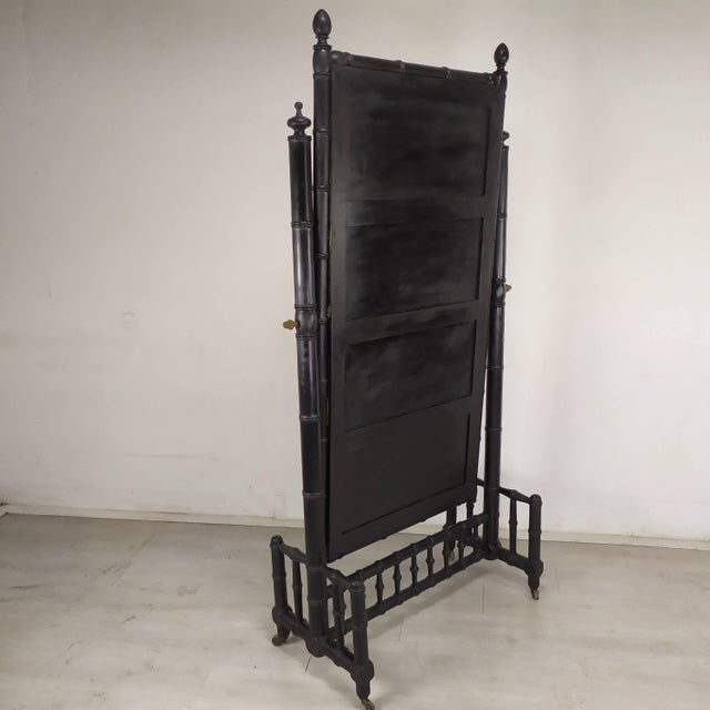 Wood Napoleon III Mirror For Sale - Image 7 of 18