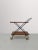 Mid-Century Italian Serving Bar Cart For Sale - Image 5 of 9