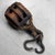 Metal Japanese Wooden Double Pulley with Forged Hooks, 1900s For Sale - Image 7 of 11