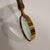 Brown Hand Magnifying Glass or Lens in Bronze and Wood, England, 20th Century For Sale - Image 8 of 10