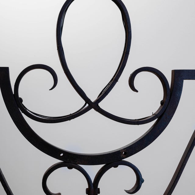 1900s French Metal Chandelier For Sale - Image 12 of 18
