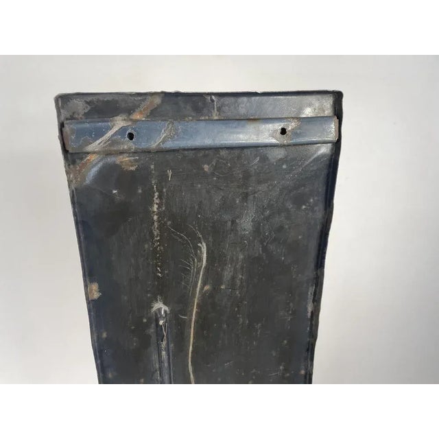 Enamelled Advertising Teacher with Ferrania Thermometer, 1950s For Sale - Image 9 of 10