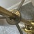 1960s Vintage Stiffel Brass Bouillotte 3-Light French Table Lamp Black Gold Tole Shade For Sale - Image 5 of 17