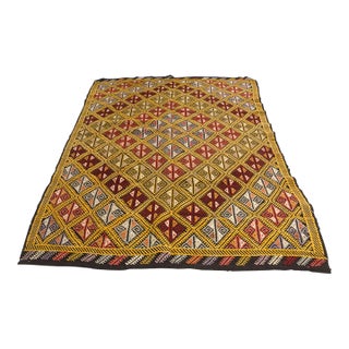 Vintage Oushak Anatolian Kilim For Sale