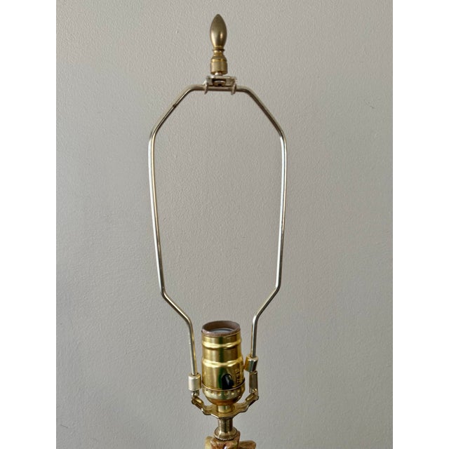 Large Mid 20th Century Italian Porcelain Fruit Topiary Table Lamp For Sale - Image 10 of 12