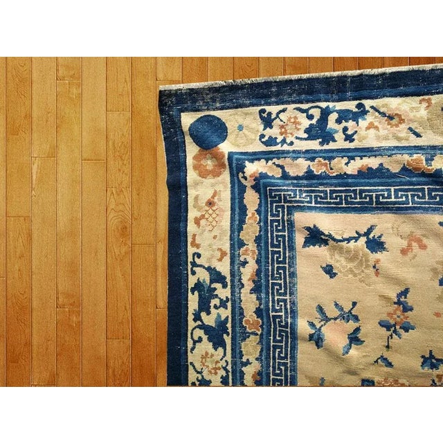 Late 19th Century Chinese Ningxia Carpet ( 10'4" x 15'6" - 315 x 473 )