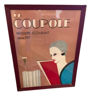 Poster for Restaurant La Coupole, Paris, 1930s