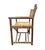 Rustic Vintage McGuire Furniture Laced Rawhide & Rattan Armchair For Sale - Image 3 of 9