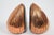 Enhance your bookshelf with the timeless elegance of Ben Seibel's "Clam" Bookends in a copper finish. These heavy bookends...