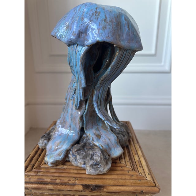 Vintage Signed 1970’s Ceramic Brutalist Sculpture For Sale In Los Angeles - Image 6 of 17