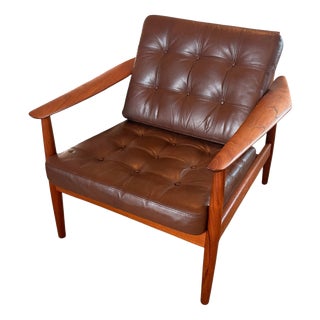 FD 164 Lounge Chair by Arne Vodder for Cado, 1960s For Sale
