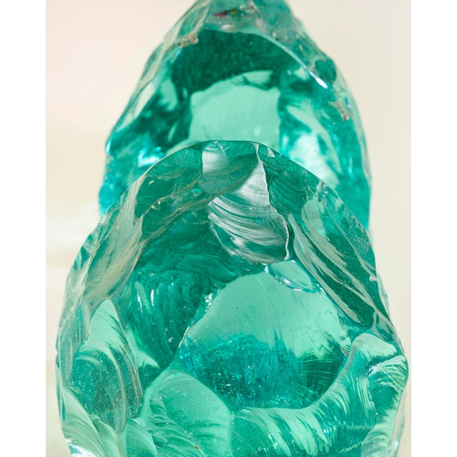 Bookends by Max Ingrand for Fontana Arte, 1977, Set of 2 For Sale - Image 6 of 7