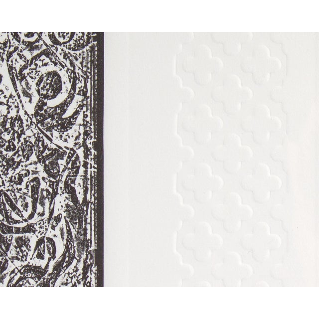 Abstract Abstract Intaglio Print With Embossing by Martin Barooshian For Sale - Image 3 of 8