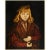 Ruby Red 1956 After Lucas Cranach "A Prince of Saxony", Vintage Full-Color Print For Sale - Image 8 of 8