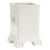 Greek Key Vase - White For Sale
