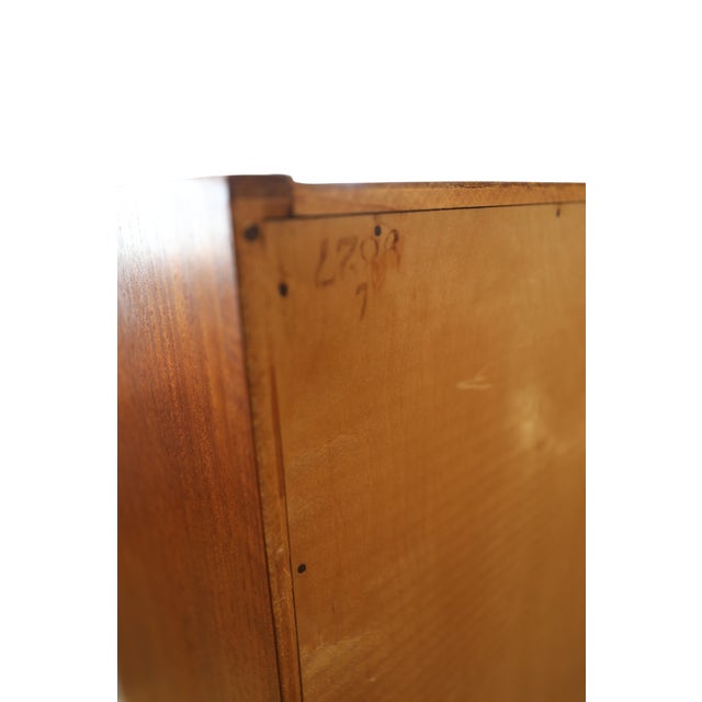 Wood Teak Cabinet with Sliding Doors by Holger Christiansen, 1960s For Sale - Image 7 of 15