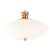 Model 71 Ceiling Lamp in Brass and Opaline Glass attributed to Lisa Johansson-Pape, 1950s For Sale - Image 11 of 11