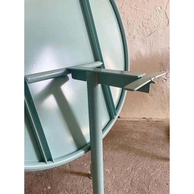 Metal Bauhaus Garden Table by Max Ernst Haefeli for Embru, Switzerland, 1940s For Sale - Image 7 of 11