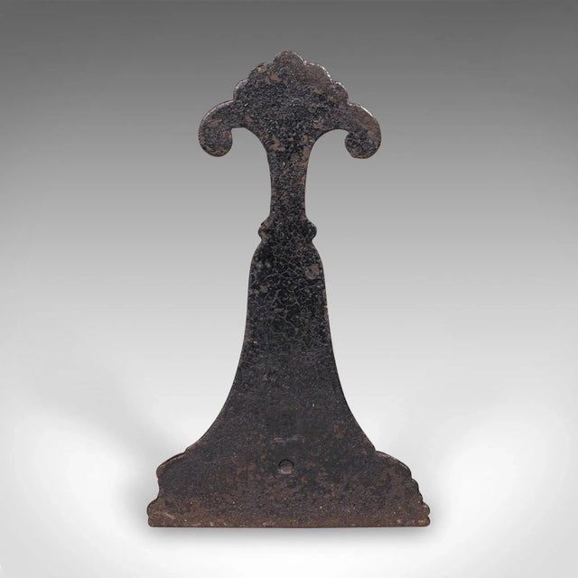 Antique Door Porter, English, Cast Iron, Doorstop, Keeper, Victorian, Circa 1860 For Sale - Image 4 of 8