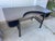 Restoration Hardware Restoration Hardware French Factory Industrial Metal Desk With Patina For Sale - Image 4 of 12