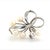 1990s Mikimoto Estate Akoya Pearl Brooch Sterling Silver For Sale - Image 4 of 11