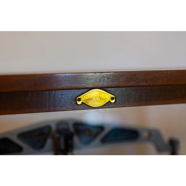 20th Century German Glass Case Scale For Sale - Image 4 of 18
