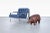 Adorable Abercrombie and Fitch leather pig footstool by Dimitri Omersa, manufactured in England, circa 1960s. This...