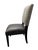 Traditional Arhaus Torino Lucia Leather & Fabric Side Chair - a Showroom Sample For Sale - Image 3 of 9