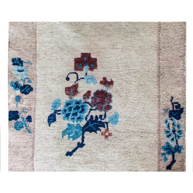 Textile Early 20th Century Chinese Art Deco Rug For Sale - Image 7 of 14