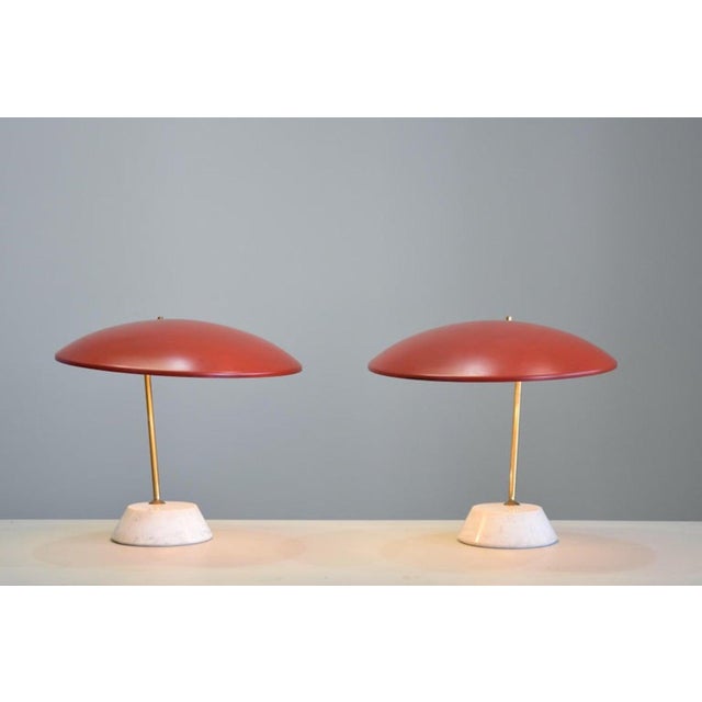 Vintage Table Lamps by Bruno Gatta for Stilnovo, 1950, Set of 2 For Sale - Image 14 of 14
