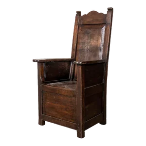 Antique French Wooden Chair