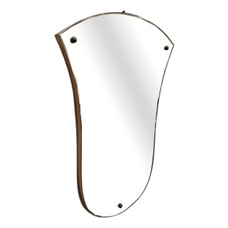 Vintage Italian Wall Mirror, 1960 For Sale