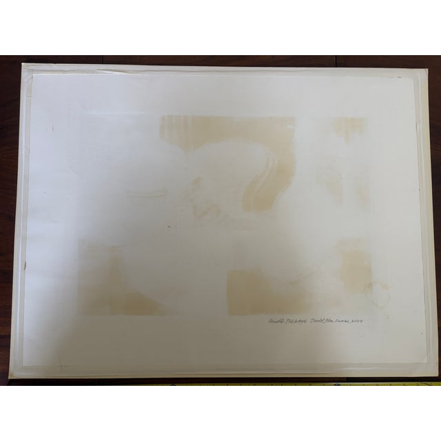 Red David MacInnes "Studio Tabletops Ii" Artist Proof Color Monotype, Signed & Dated 2004 For Sale - Image 8 of 9