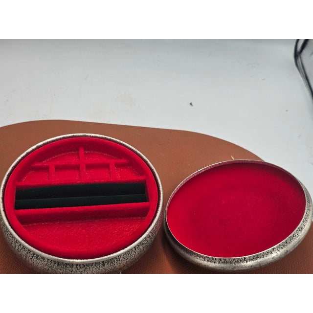 Tin Jewelry Box, 1950s, Set of 3 For Sale - Image 3 of 11