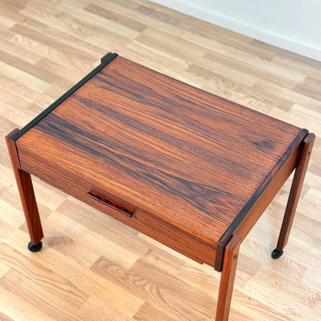 Side Table in Teak from PBJ Mobler, Denmark, 1950s-1960s For Sale - Image 6 of 8
