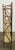 Early 20th Century Vintage Scorched Bamboo Tiered Shelf With Grasscloth Liner For Sale - Image 5 of 8