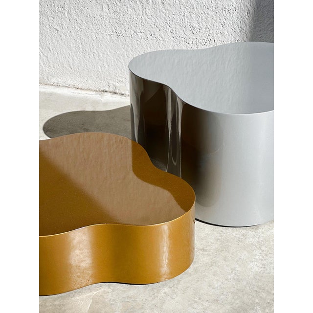 Vintage Nuvola Model Bedside Tables by Piero Lissoni for Porro, 1990s, Set of 2 For Sale - Image 5 of 8