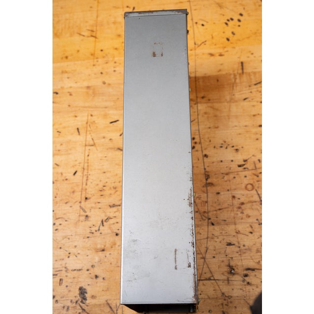 Vintage Burroughs Metal Shelving Salesman Sample Kit For Sale In Chicago - Image 6 of 11