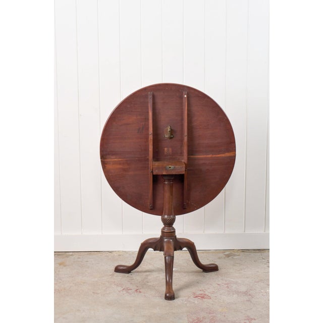 18th Century 18th Century George III Mahogany Pedestal Breakfast/Lamp Table For Sale - Image 5 of 8