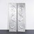 Metal Large Hand Made Decorative Wall Panels, 1940s, Set of 2 For Sale - Image 7 of 7