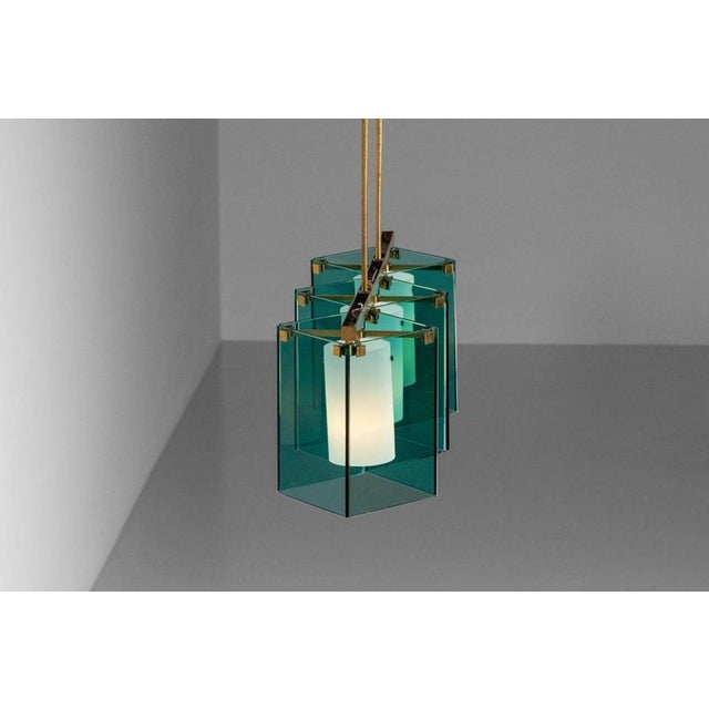 2128 Chandelier by Max Ingrand for Fontana Arte, Italy, 1960 For Sale - Image 11 of 18